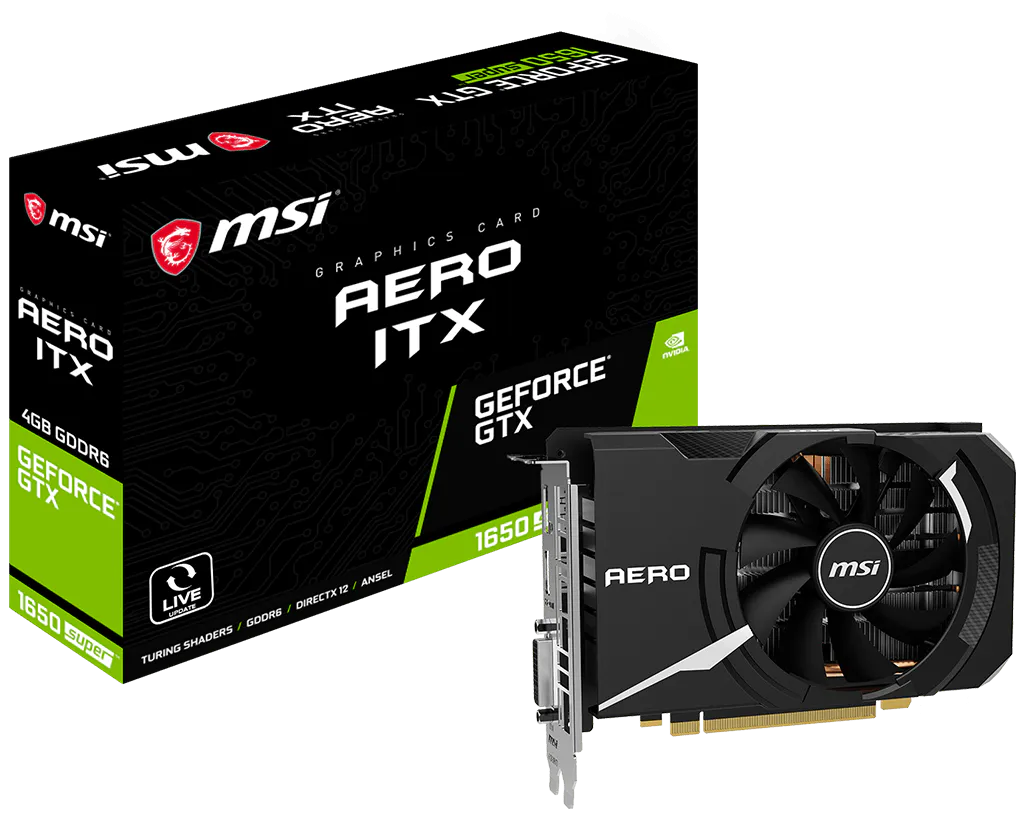 GeForce GTX 1650 SUPER™ AERO ITX
