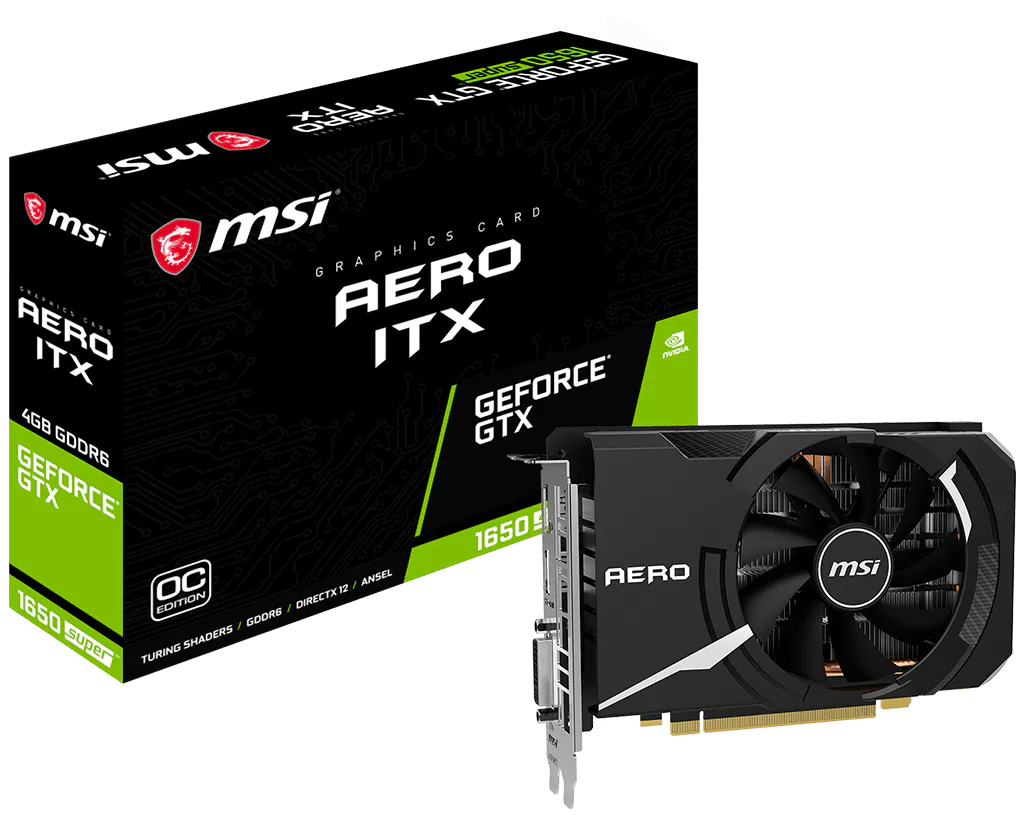 GeForce GTX 1650 SUPER™ AERO ITX OC