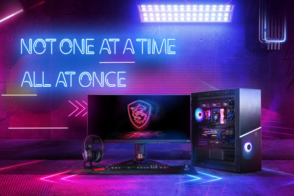 Select and conquer with your own MSI’s motherboards, case, and liquid coolers