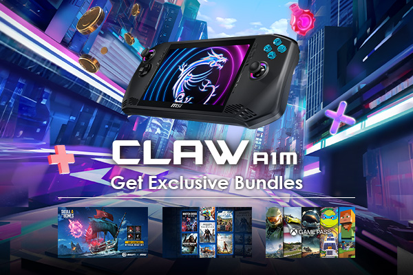 Limited Bundle Offer! Enjoy FREE Games on MSI Claw!