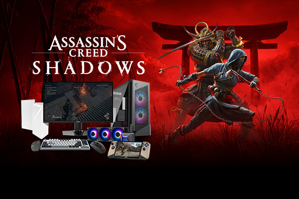 MSI《刺客教條® 暗影者》 遊戲組合包 促銷活動