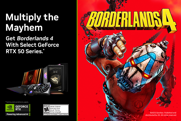 Borderlands 4-GeForce RTX 50 Series Game Bundle