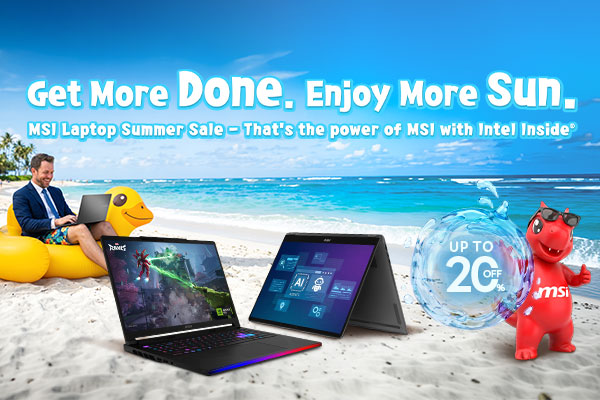 MSI Egypt Laptop 2026 Summer Sale
