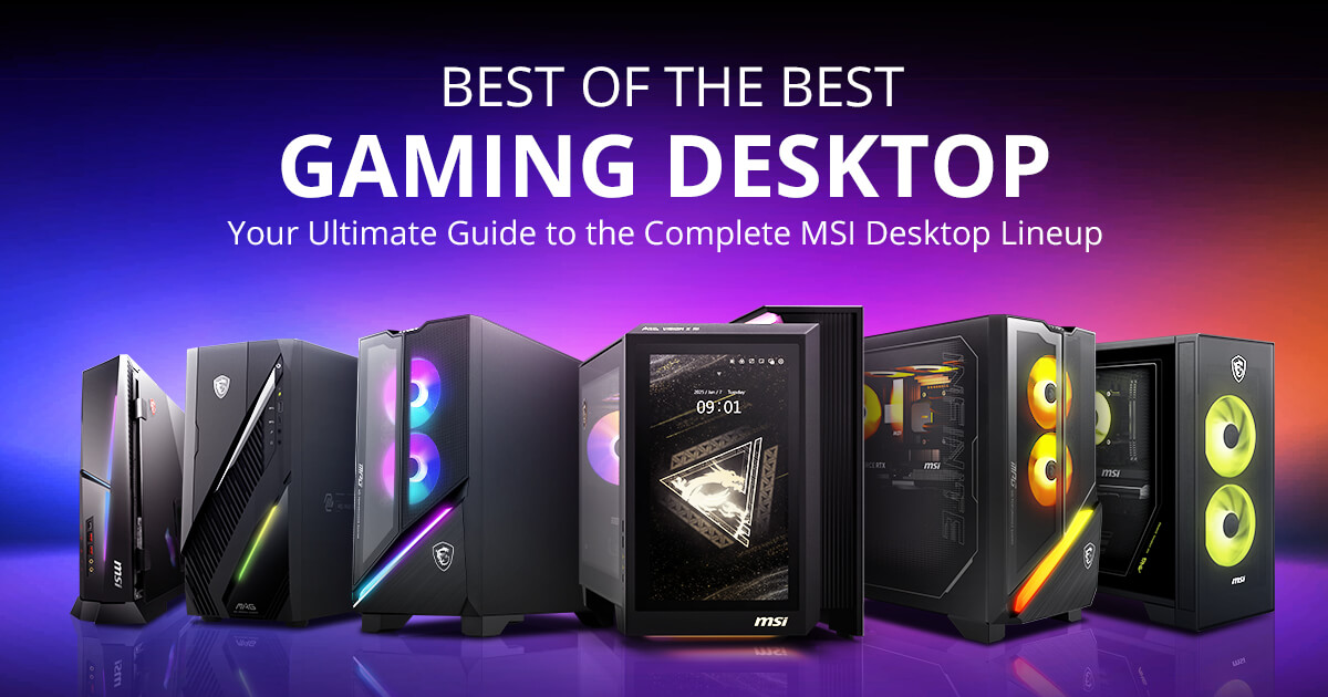 Best Gaming Desktop 2026 Prebuilt PC Buying Guide MSI Seo 
