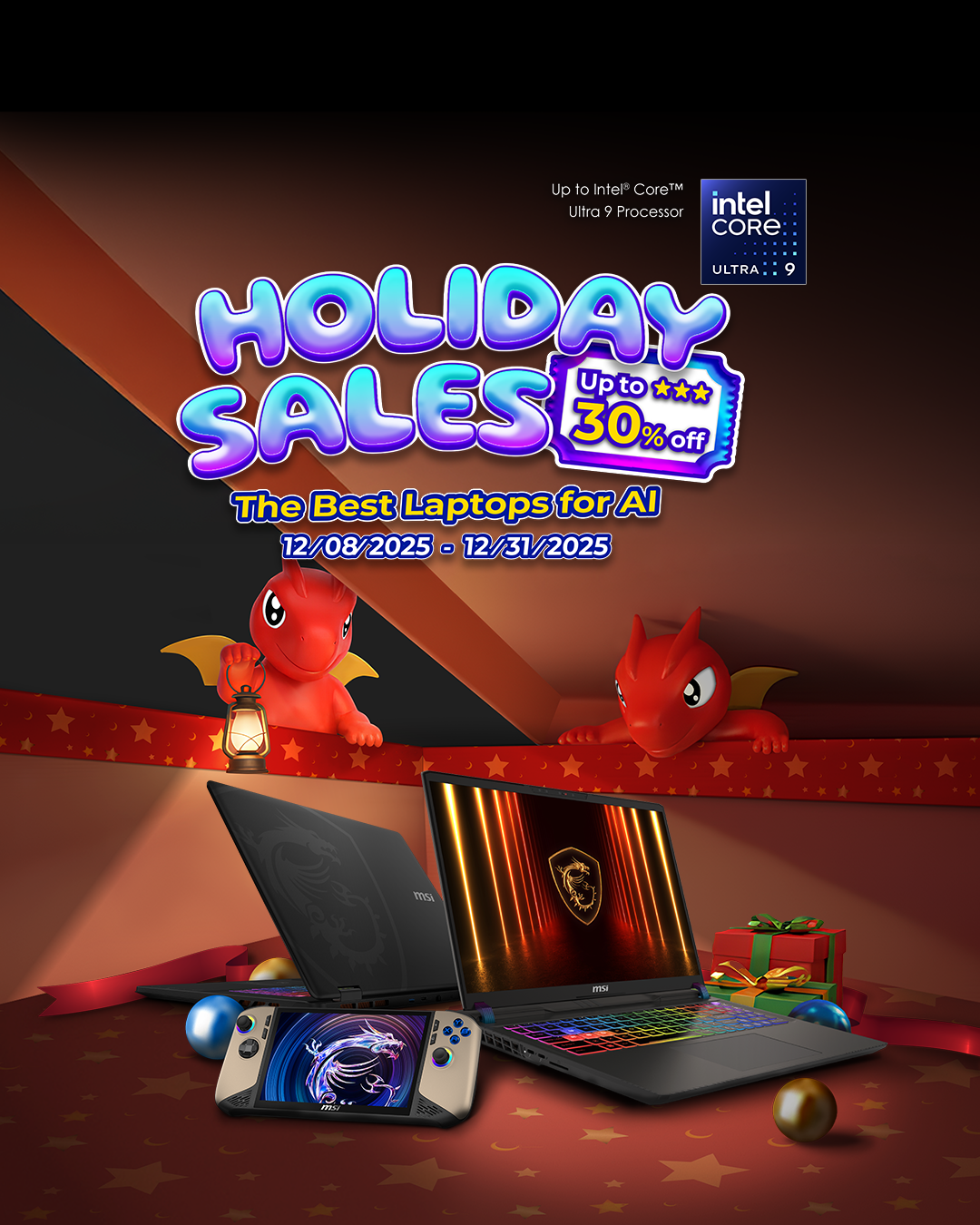 MSI 香港 Dec Holiday Sale