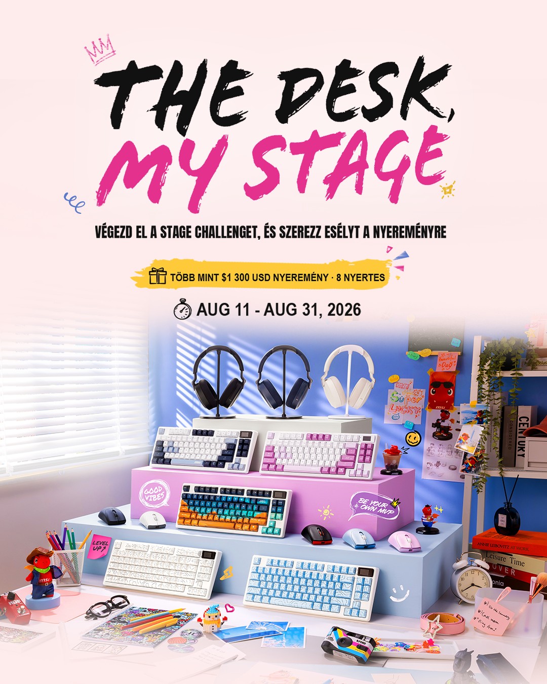 The Desk, My Stage