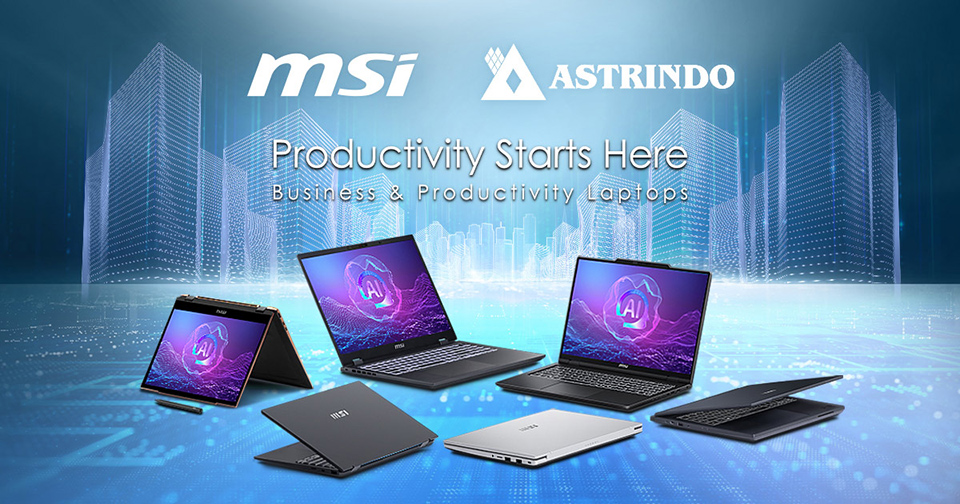 MSI Umumkan Kerja Sama dengan Astrindo Senayasa sebagai Distributor Resmi di Indonesia Mulai 1 September 2025