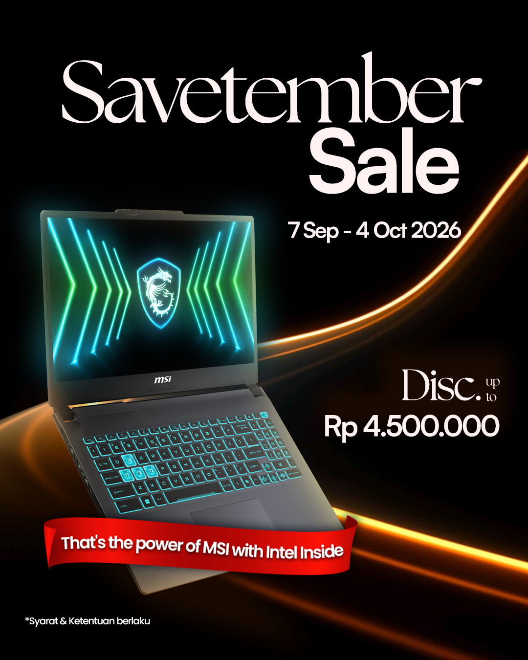 Savetember Sale