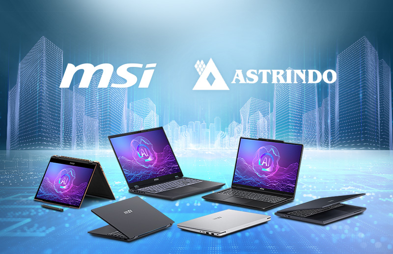 MSI Umumkan Kerja Sama dengan Astrindo Senayasa sebagai Distributor Resmi di Indonesia Mulai 1 September 2025