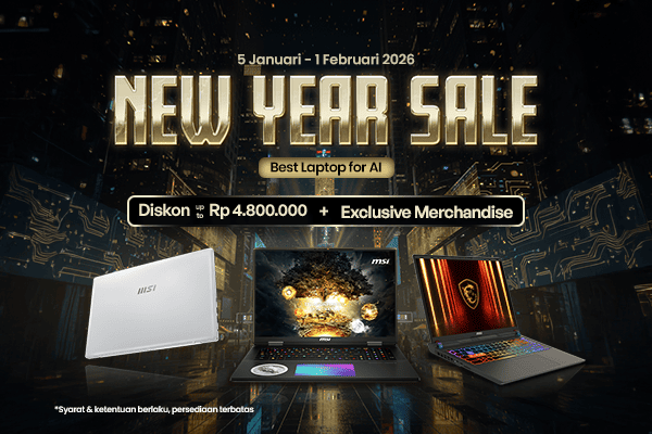 2026 MSI Laptop New Year Sales
