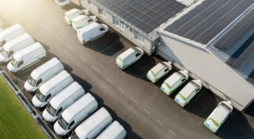 車両ドライバーが充電中に車両の状態をチェックする