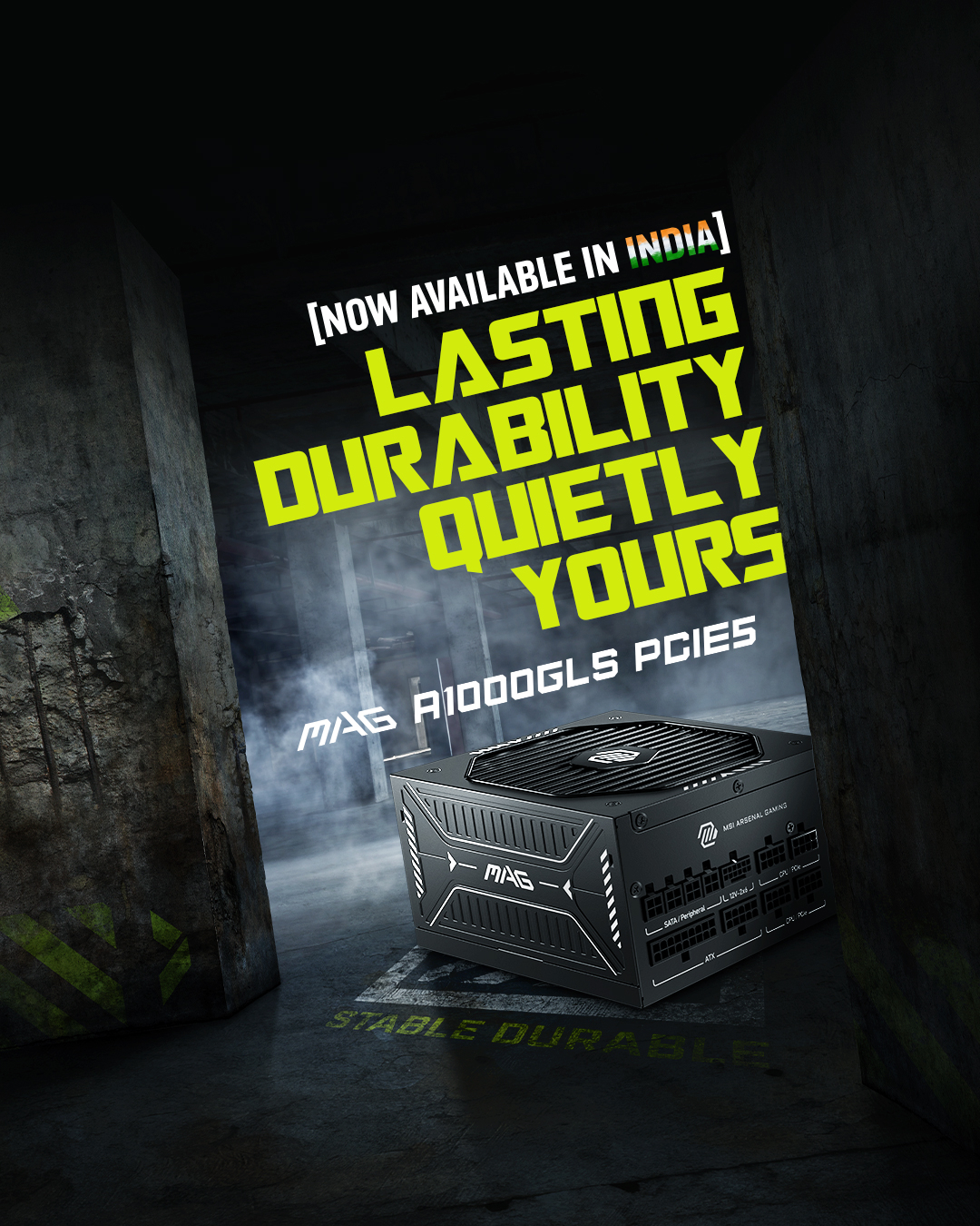 MAG A1000GLS PCIE5 is now available in India