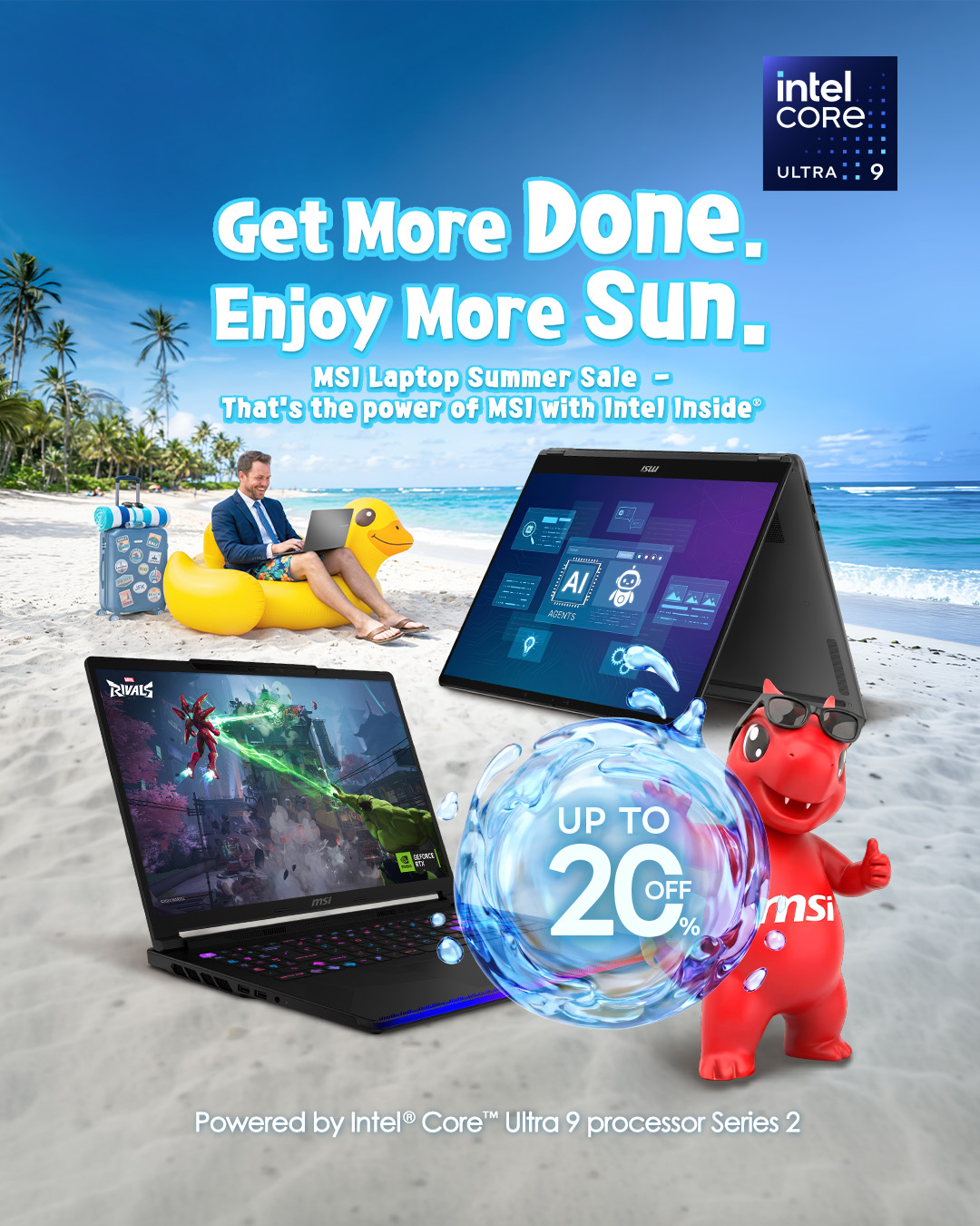 MSI Laptop Summer Sale
