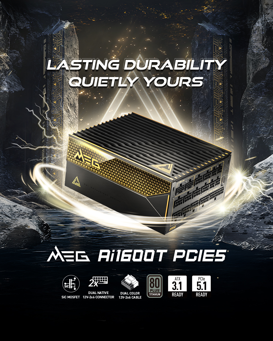 MEG Ai1600T PCIE5