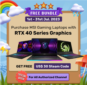 MSI 2023 Monsoon Sale