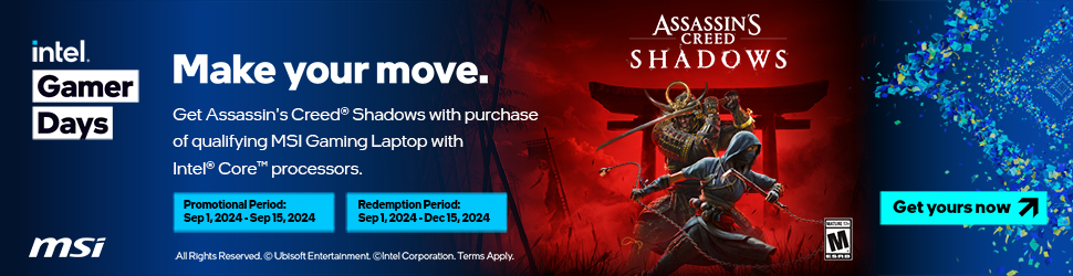 MSI X Intel Gamer Days