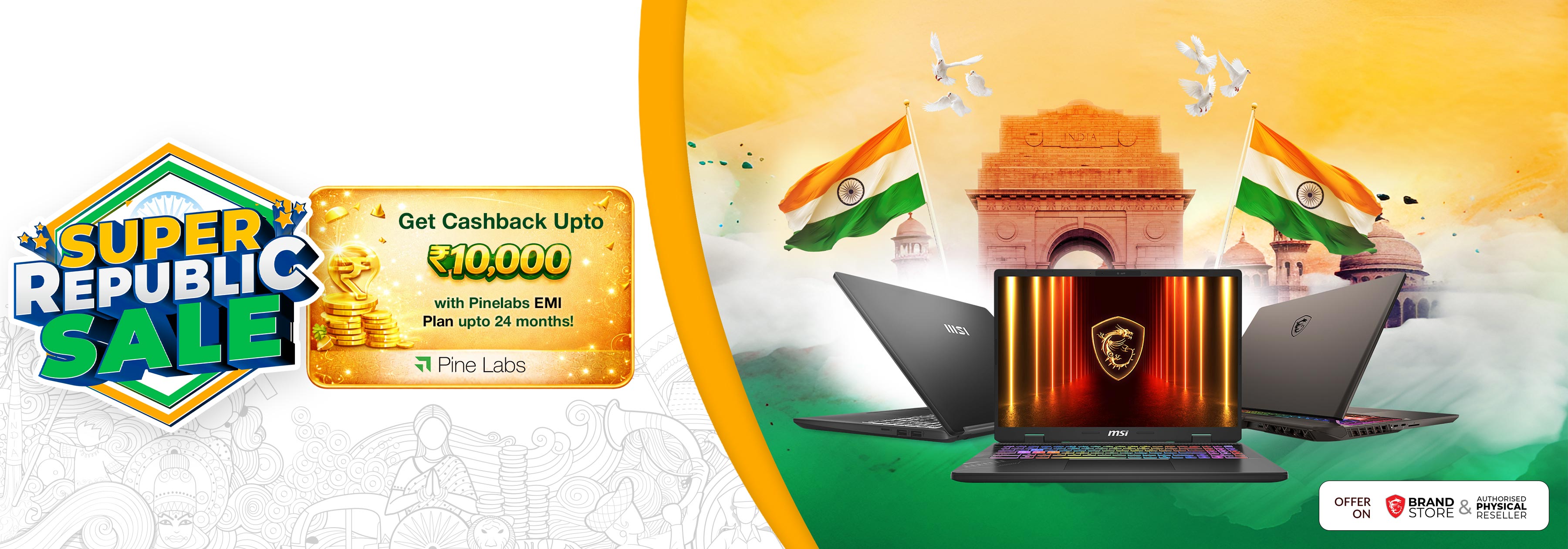 MSI Republic Sale Laptop Offer Promotion