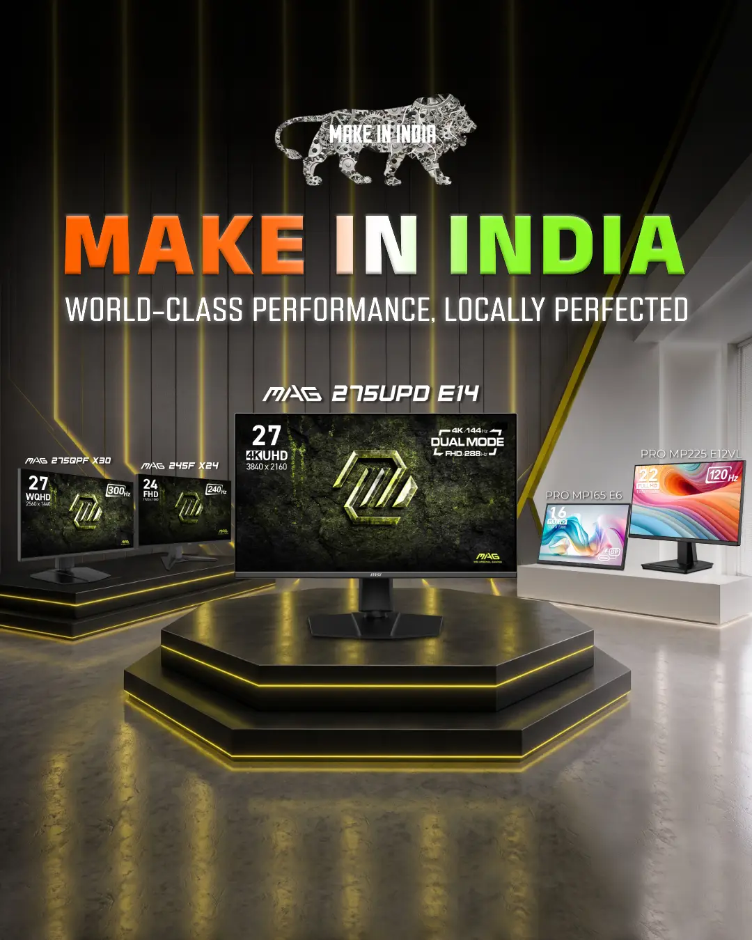 MSI Make in India Monitors