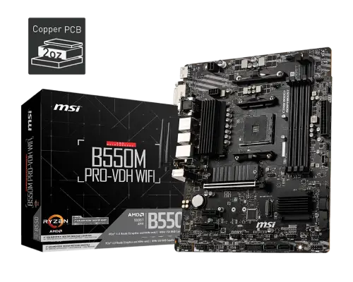 msi B550M PRO-VDH WIFI motherboard
