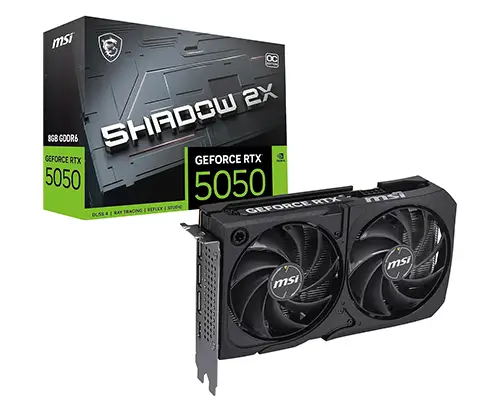 GeForce RTX 5050 8G SHADOW 2X OC