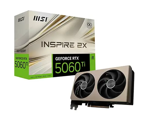 GeForce RTX 5060 Ti 8G INSPIRE 2X OC