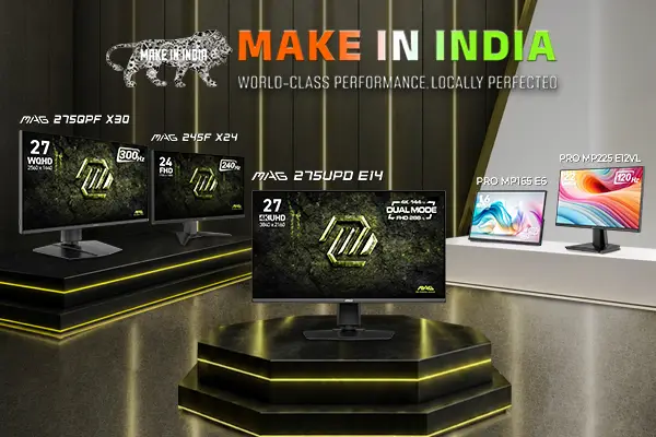 MAKE IN INDIA Monitors Collection | World-Class Performance, Locally Perfected