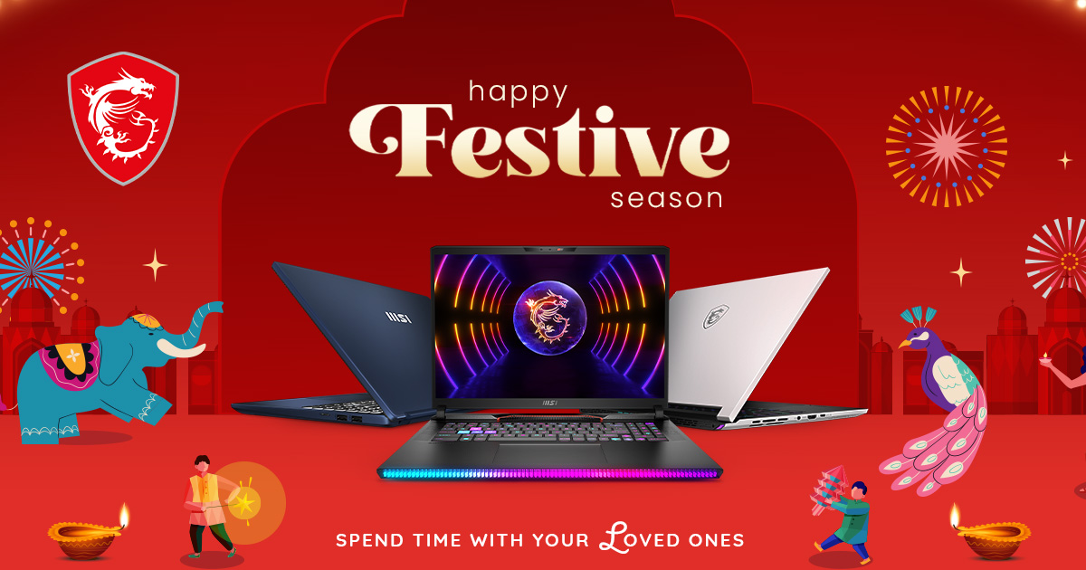 MSI Laptop Festive Sale! The Biggest Sale of the Year!