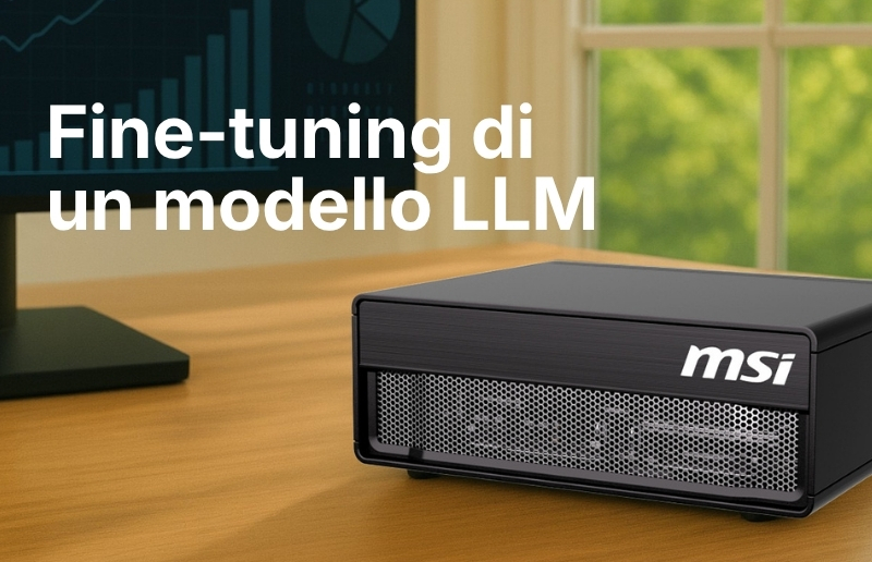 Come un Supercomputer da 1 PetaFLOP può stare sulla scrivania: Caso studio di Fine-Tuning locale con MSI EdgeXpert
