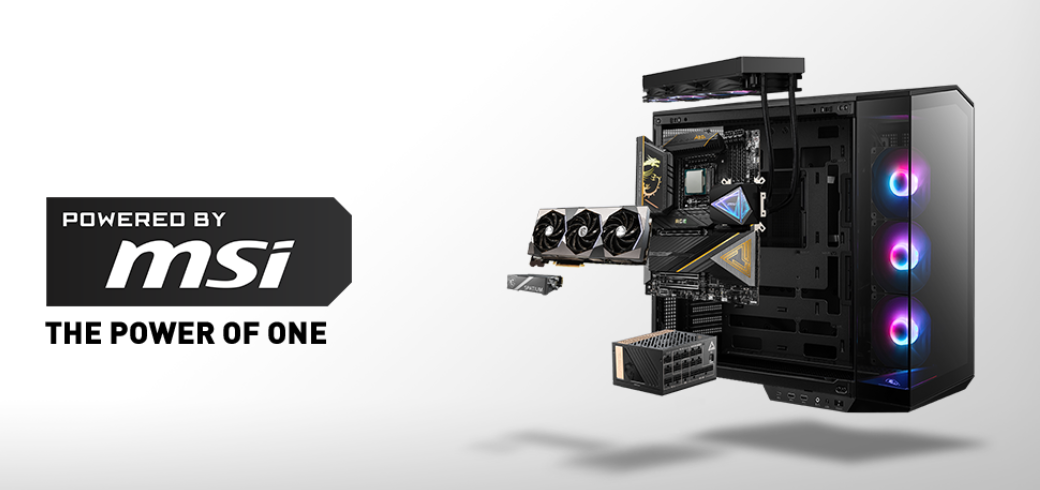 POWERED BY MSI