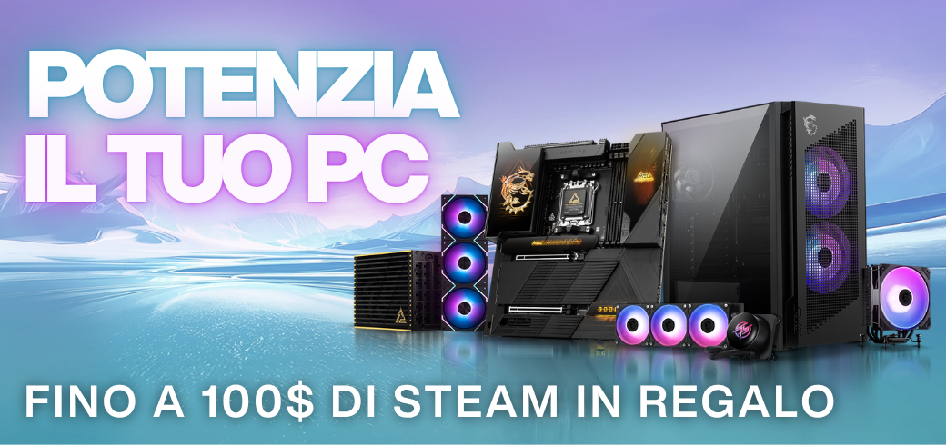 Promozione Potenzia il tuo PC
