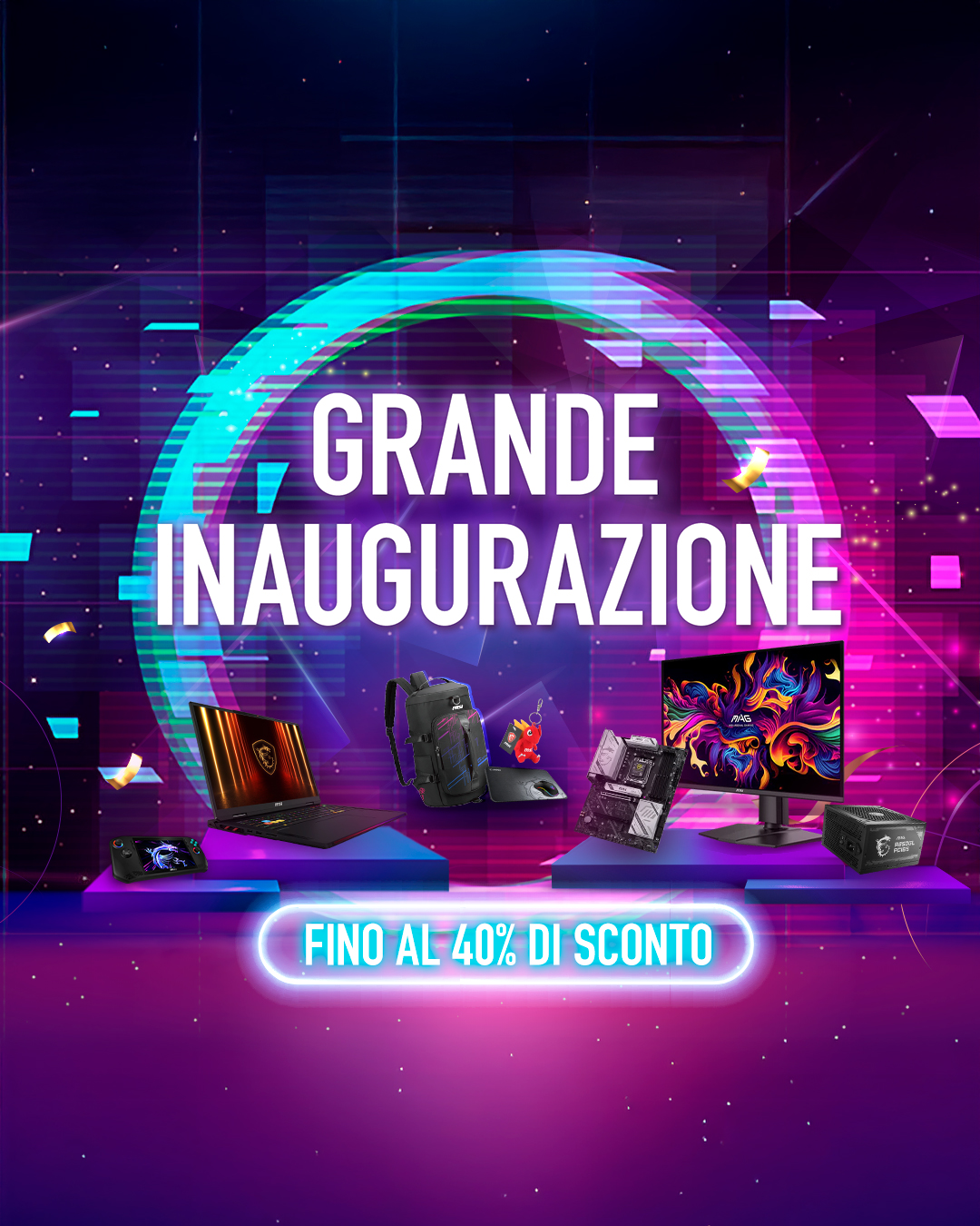 MSI e-Shop Grand Opening