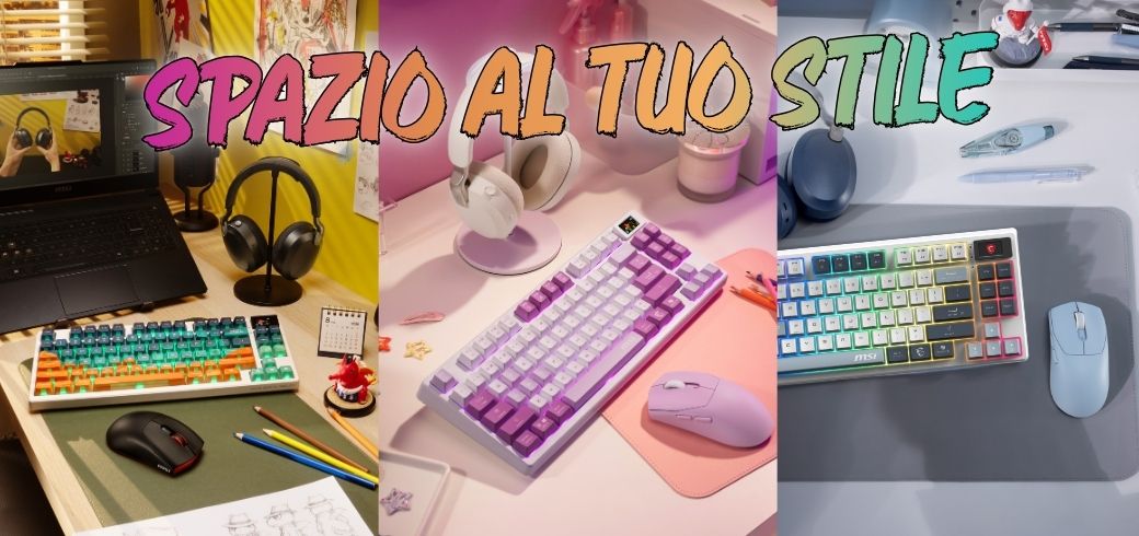 Le nuove periferiche MSI sono qui!