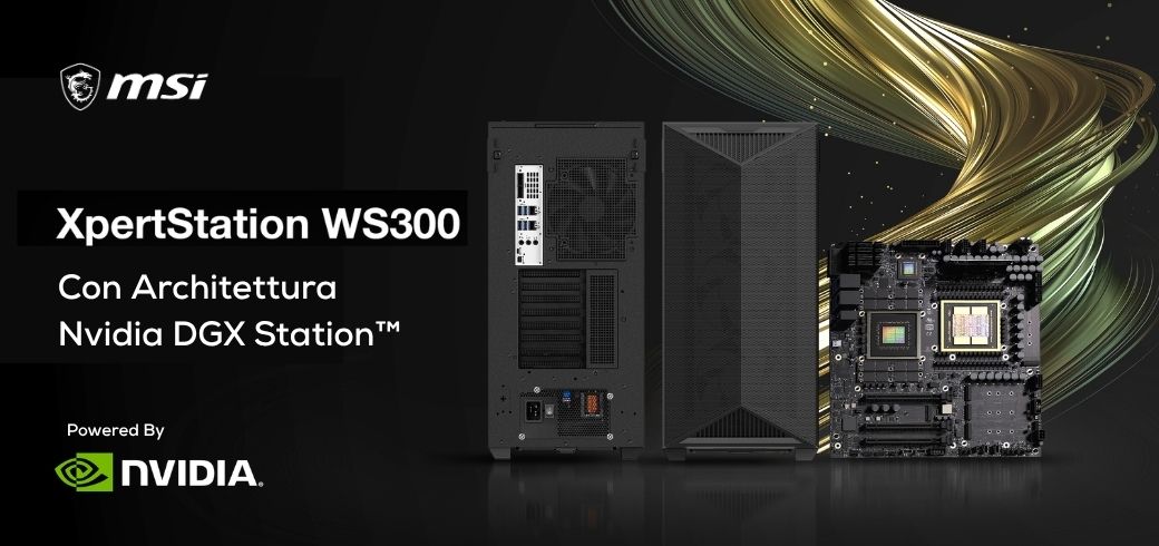 XpertStation WS300 basata su NVIDIA DGX Station