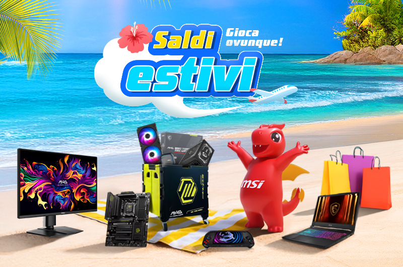 Offerte estive MSI 2026 | Fino al 40% di sconto + eSIM gratuita