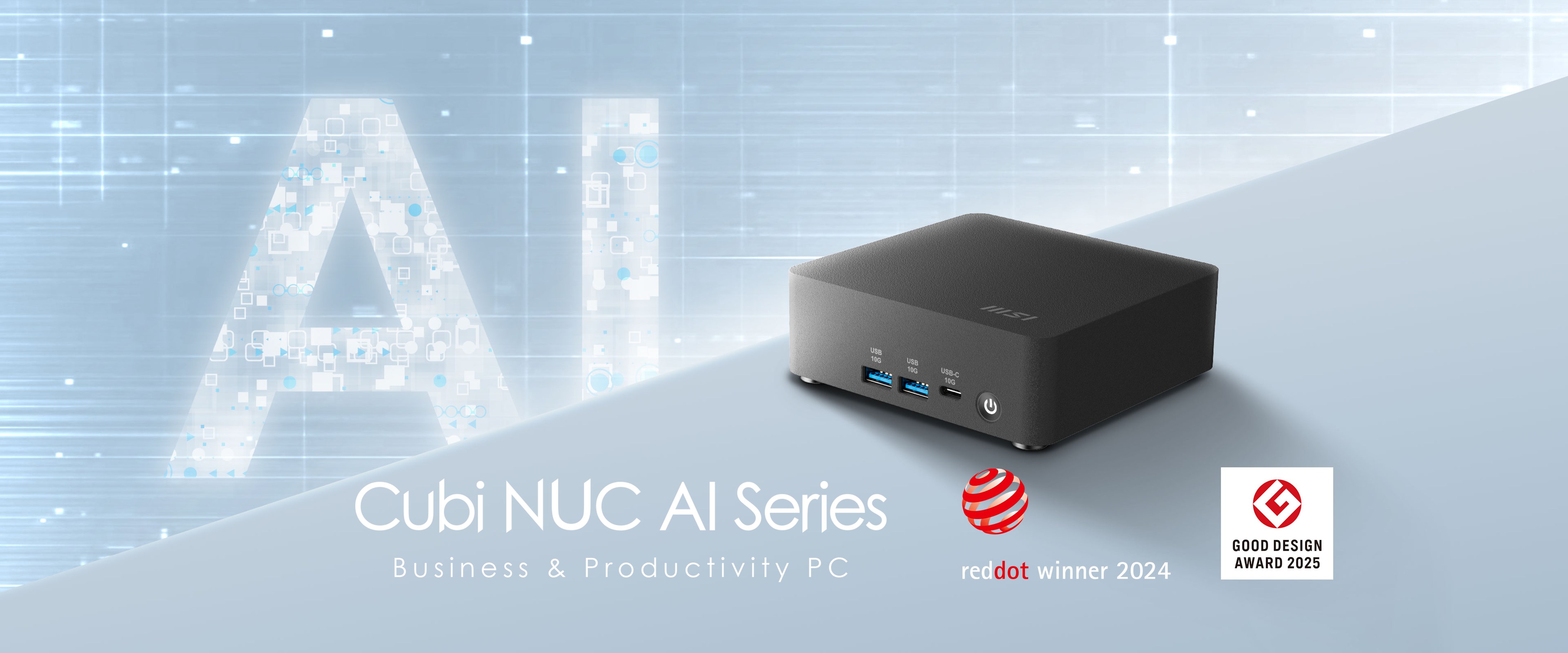 MSI Cubi NUC AI 1UM BG