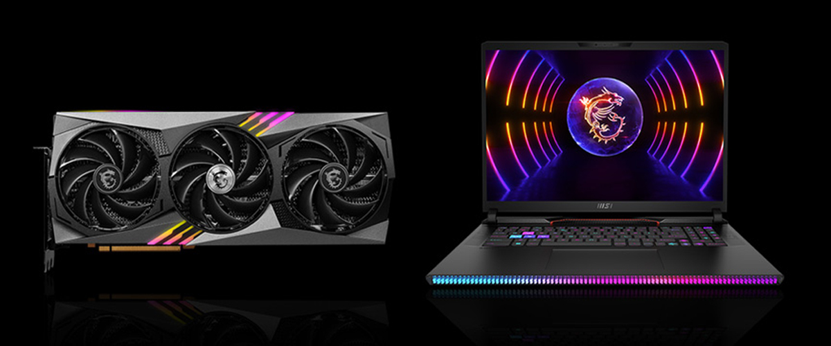 msi products with Nvidia RTX 40 series  graphics card