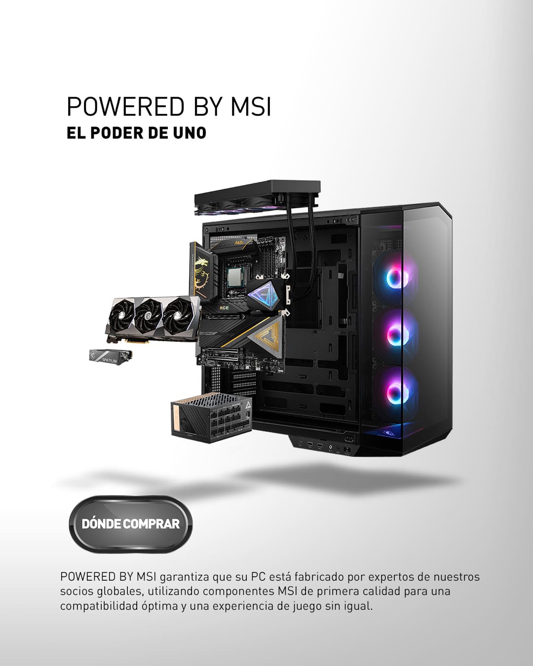 POWERED BY MSI | Los mejores componentes para armar una PC