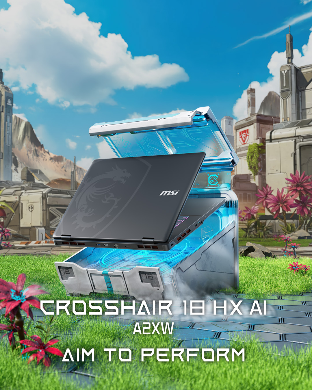 Notebook Page Banner_Crosshair 18 HX AI A2XW– AIM TO PERFORM 3840x785