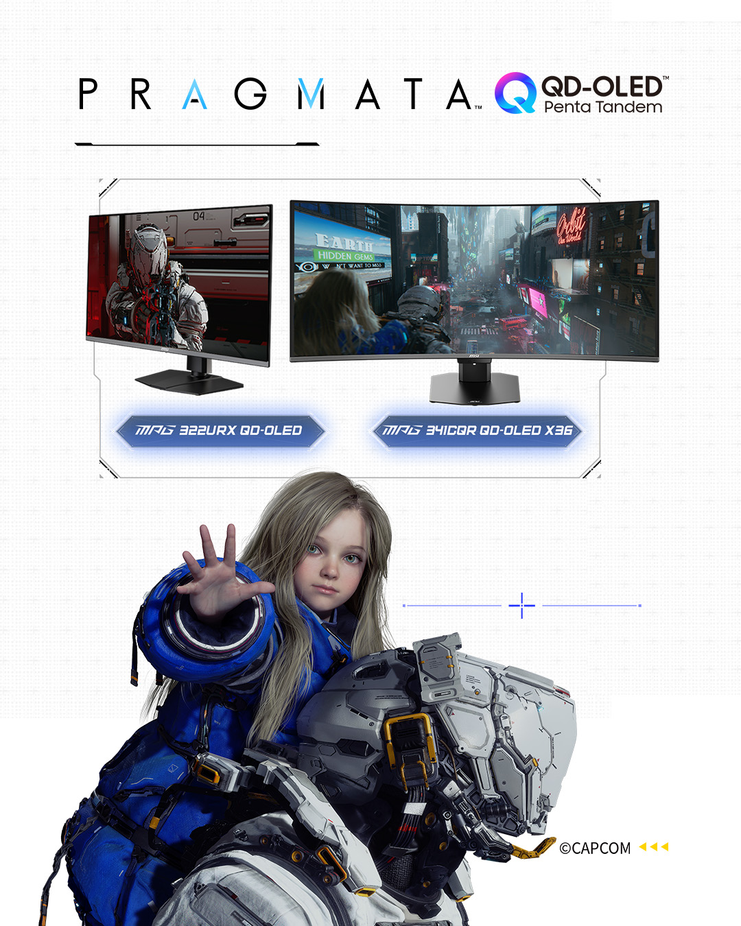 MSI Gaming Setup x PRAGMATA