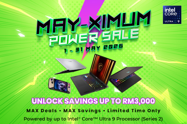 2026 May-ximum Power Sale