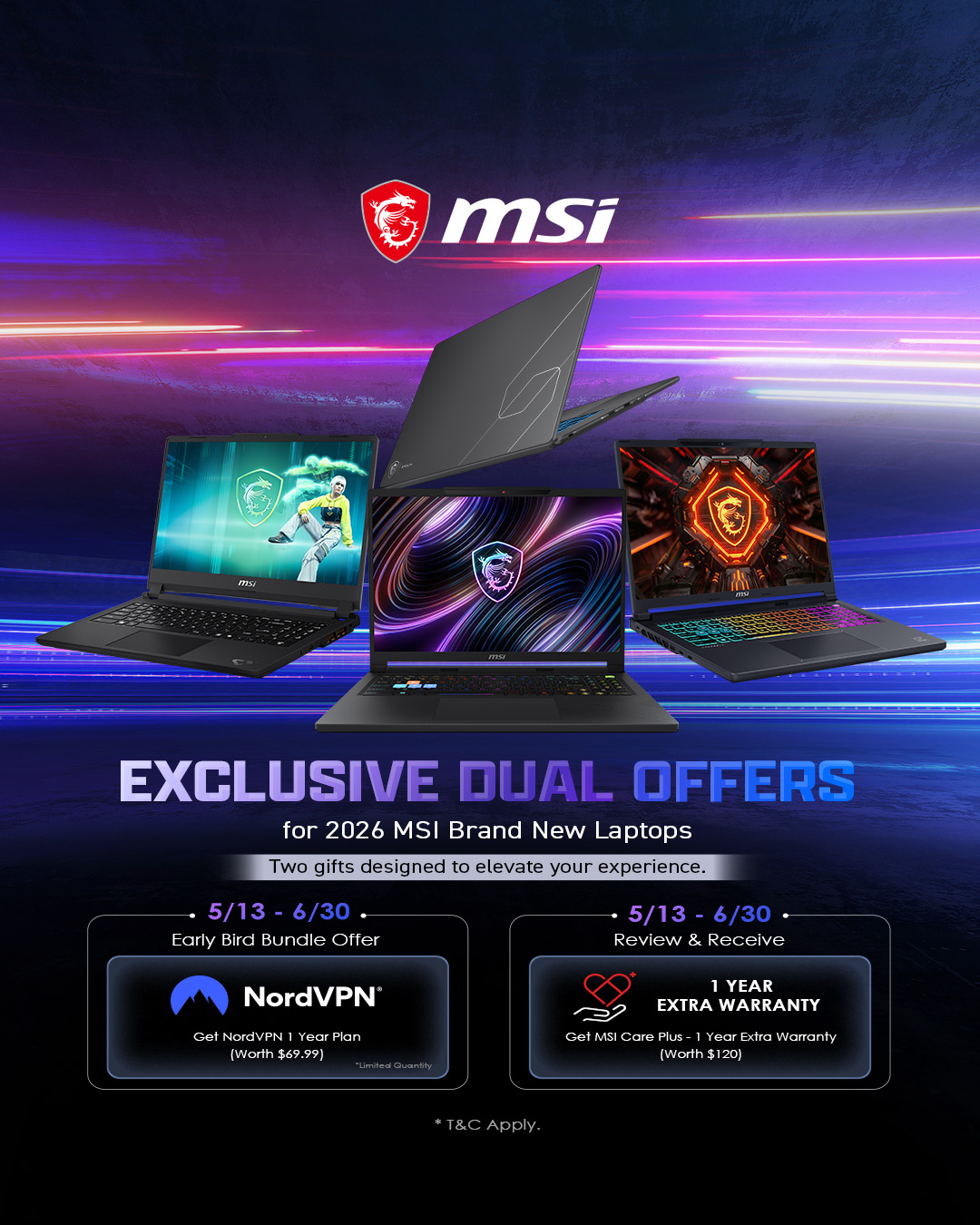 2026 Early Bird + 1 Year Extra Warranty Offer