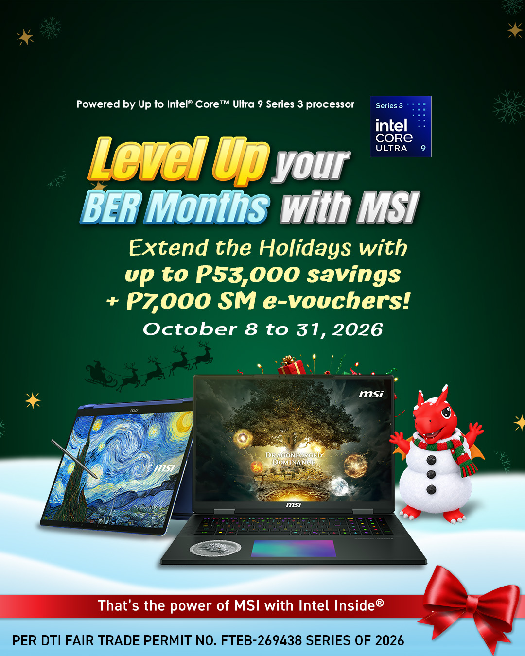 PH Level Up Your BER Months with MSI 2026