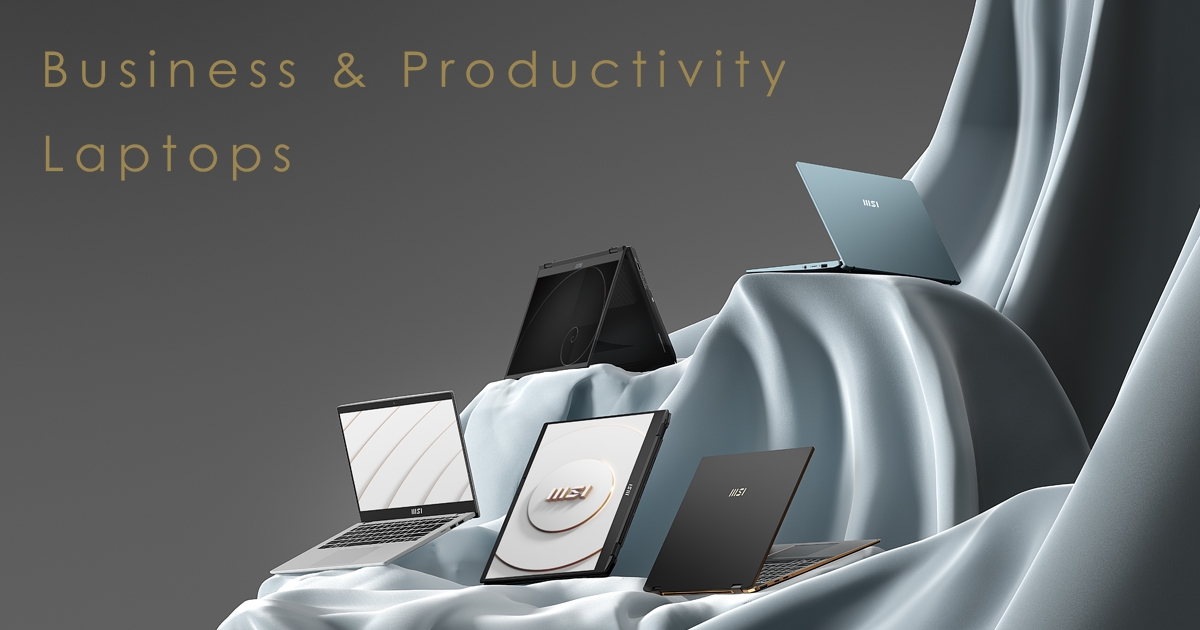 MSI Business & Productivity Laptops