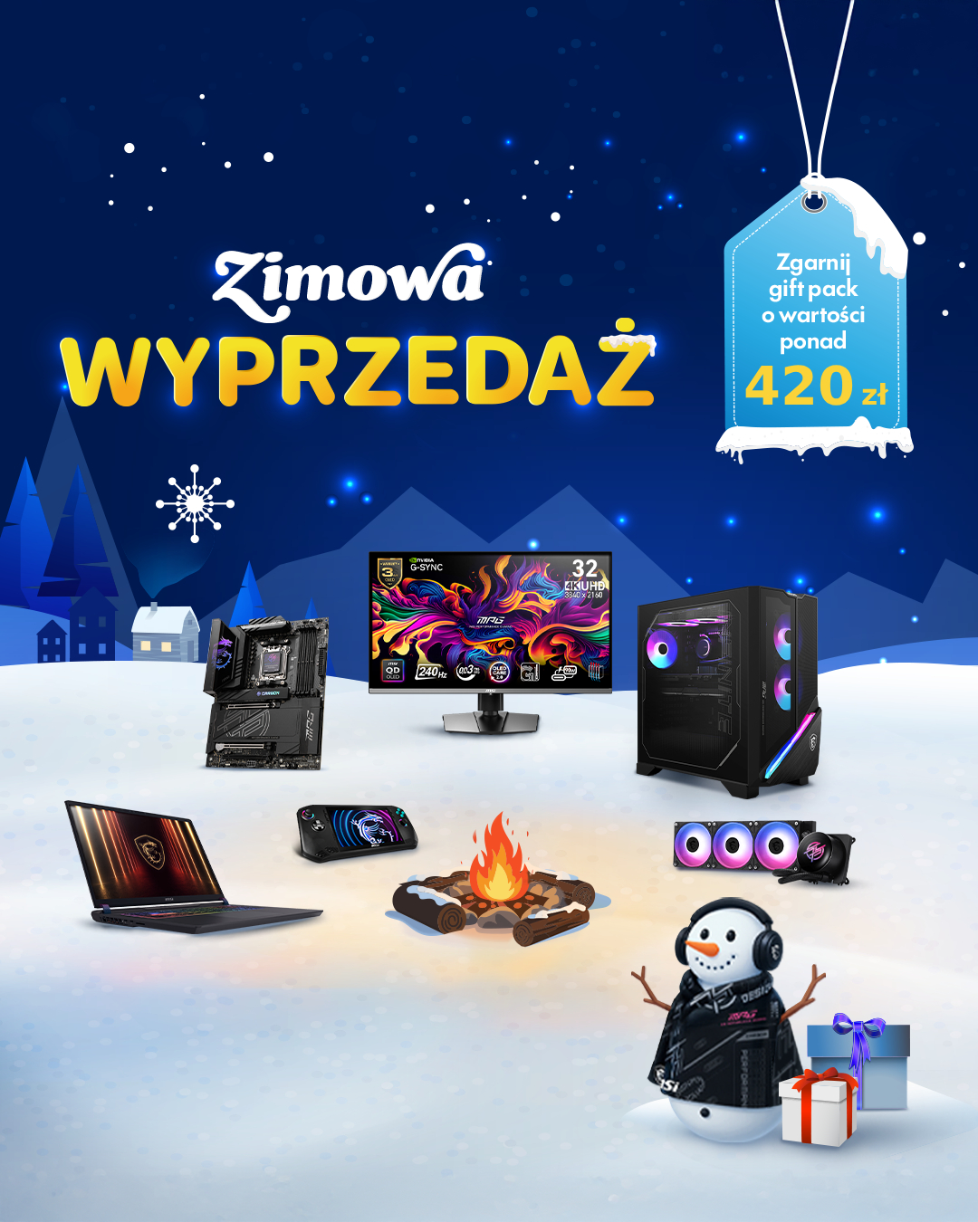 Oferta Wyprzedaży Zimowej ｜ Oficjalny sklep MSI