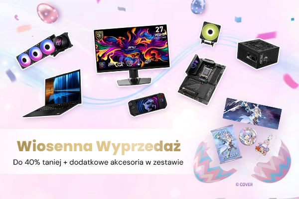 Wiosenna wyprzedaż – do 40% taniej | Oficjalny e-Shop MSI