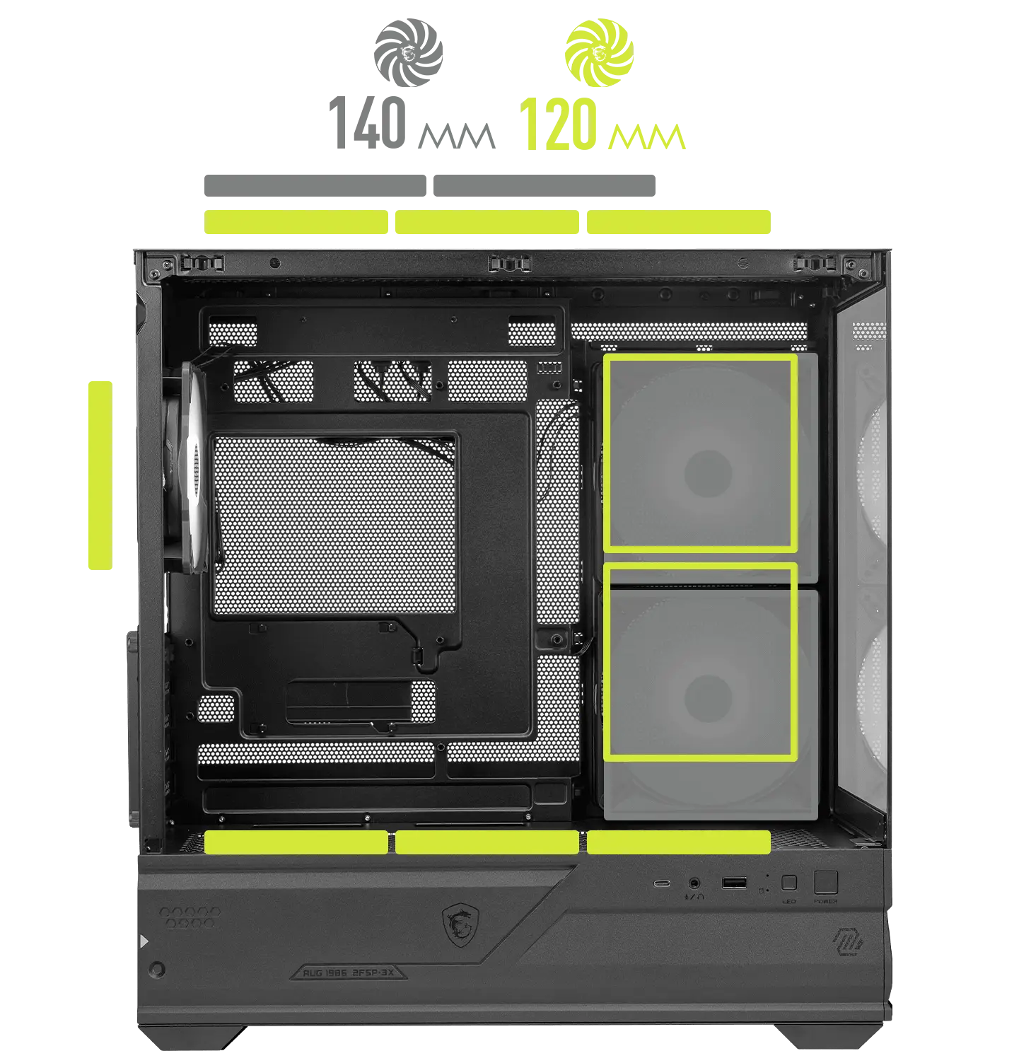 MSI MAG PANO M110R / WHITE