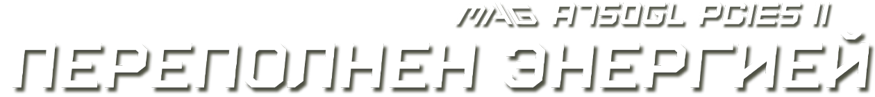 MSI MAG A750GL PCIE5 II Overflow with Power