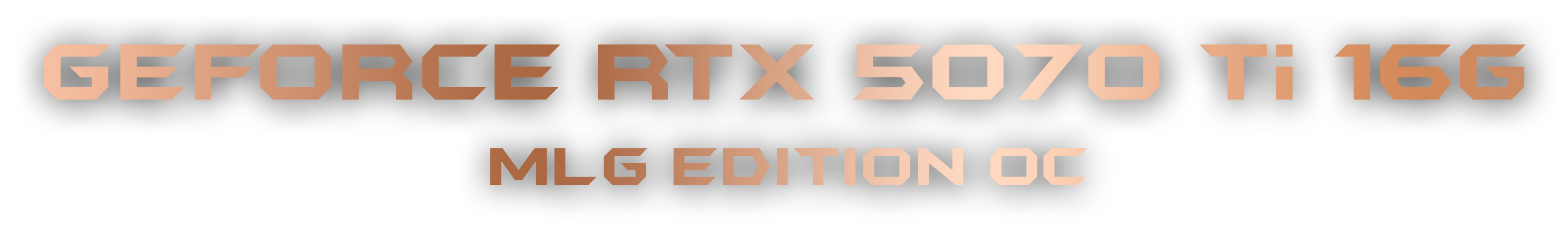 MSI RTX 5070 Ti 16G MLG EDITION
