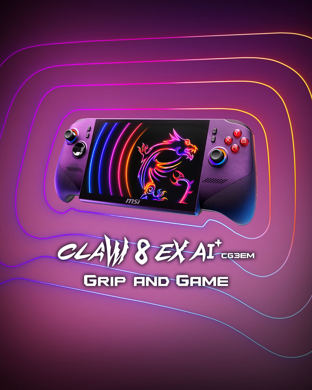 Claw 8 EX AI+ CG3EM; Copilot+ PC
