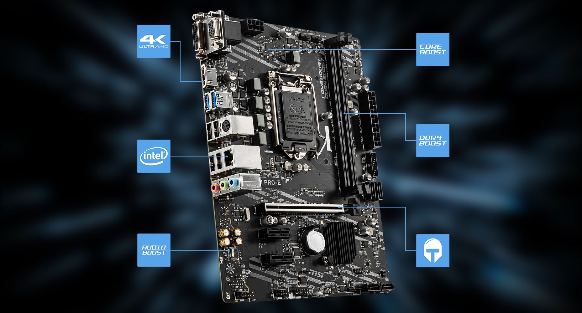 MSI H410M PRO-E LIGHTNING overview